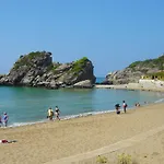 With Swimming Pool And Sea View - Beach, Corfu Apartman