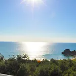 With Swimming Pool And Sea View - Beach, Corfu Apartman *