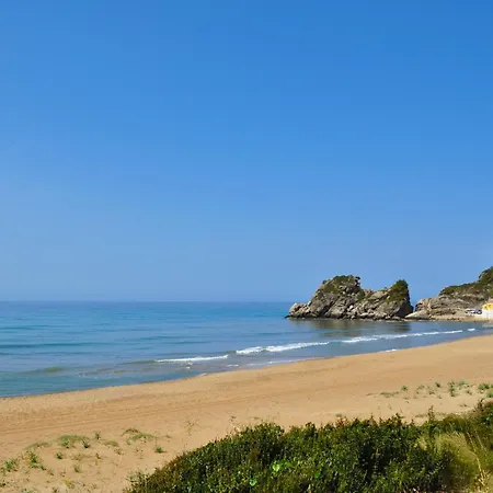With Swimming Pool And Sea View - Beach, Corfu * Pelekas